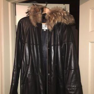*NWOT* LNR leather jacket